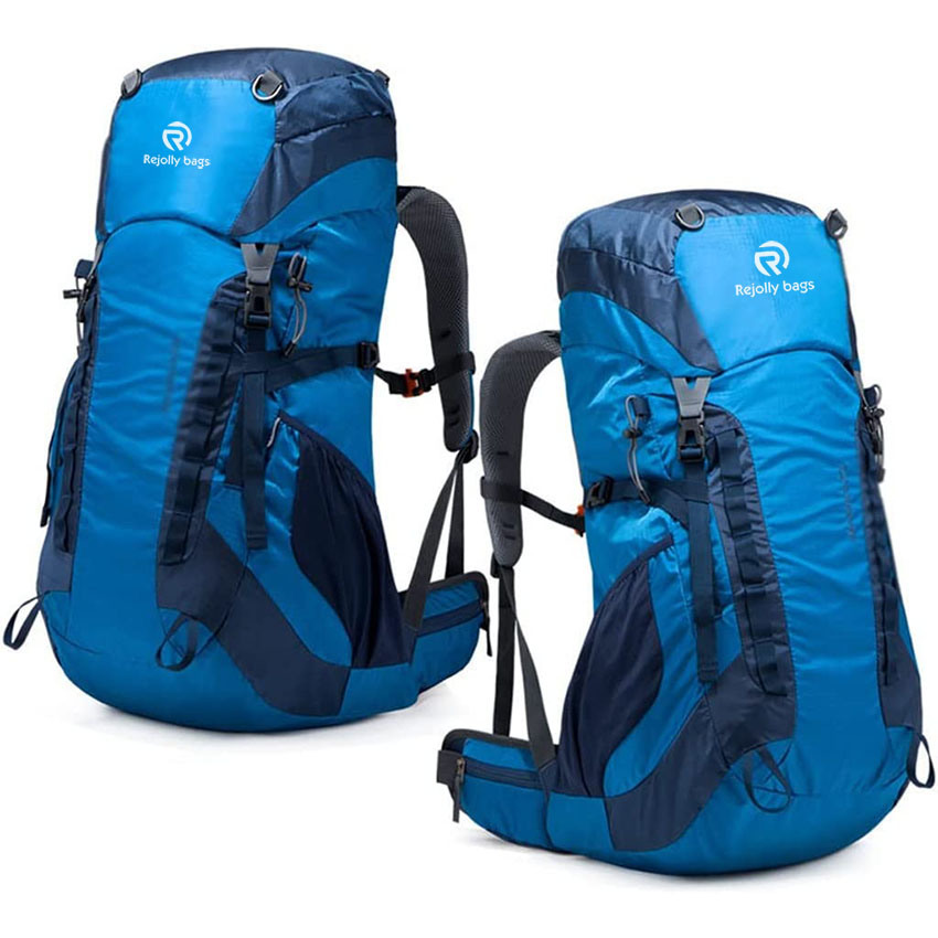 52-Liter-Outdoor-Bergsteigerrucksack mit Regenschutz-Sportklettertasche