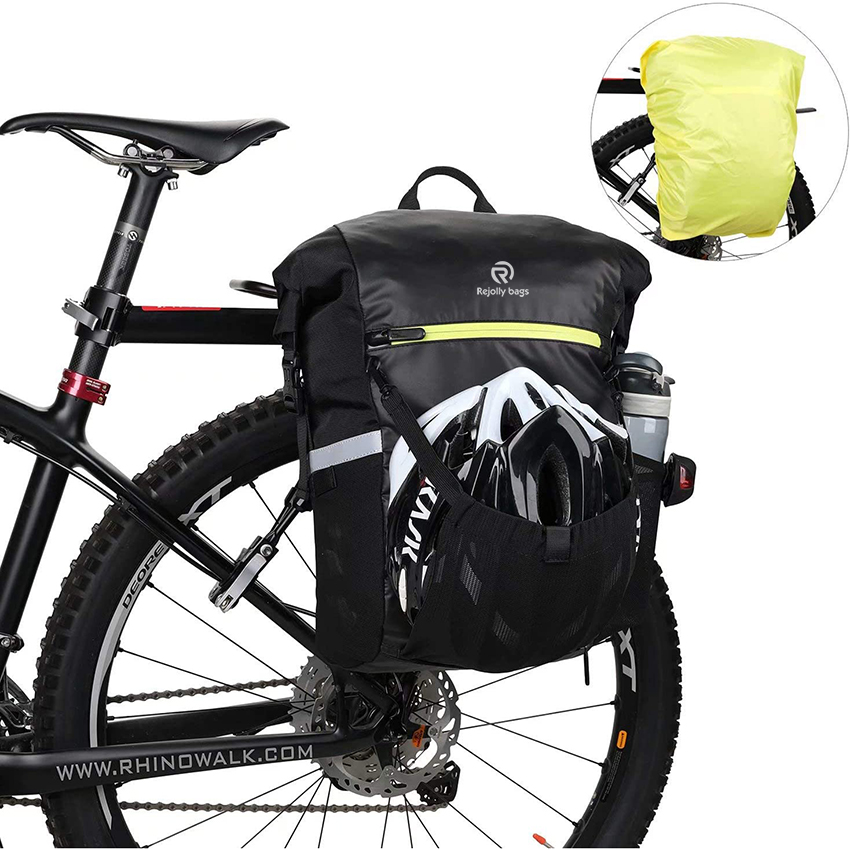 Multifunktions 24L Fahrradtasche Rucksack Wasserdichte Fahrrad Rücksitztasche RJ228348