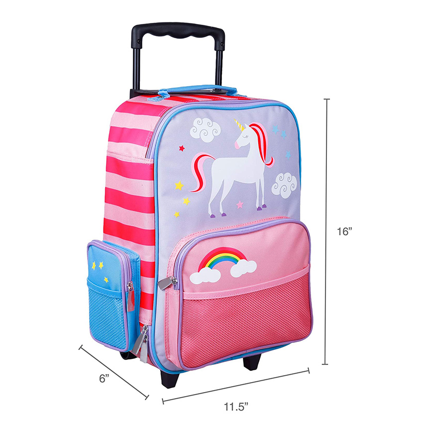 Schöne Rolltasche Student Gepäck Trolley Tasche Outdoor Langlebige Räder Tasche