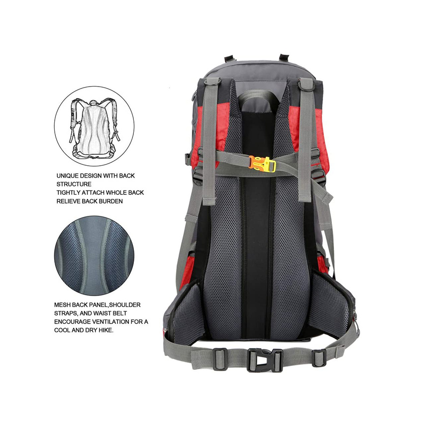 Wasserdichte Sporttasche Leichter Wanderrucksack Outdoor Sport Reisetasche zum Klettern Camping Touring