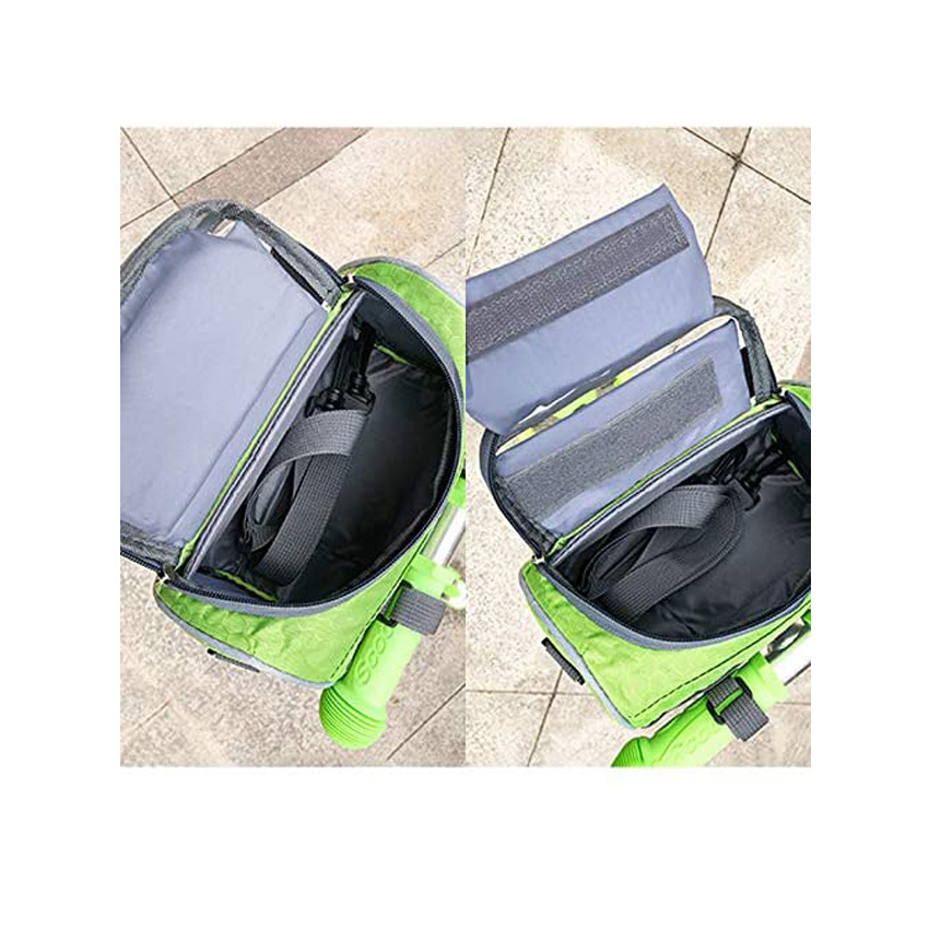 Travel Sports Wasserdichte Fahrradlenkertasche mit transparenter Tasche Straßenfahrräder Zubehör Oberrohr Satteltasche