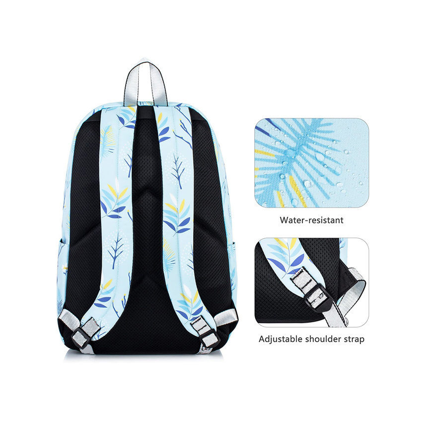 Wasserabweisender Laptop-Rucksack, College-Rucksack, Schultaschen, Umhängetasche