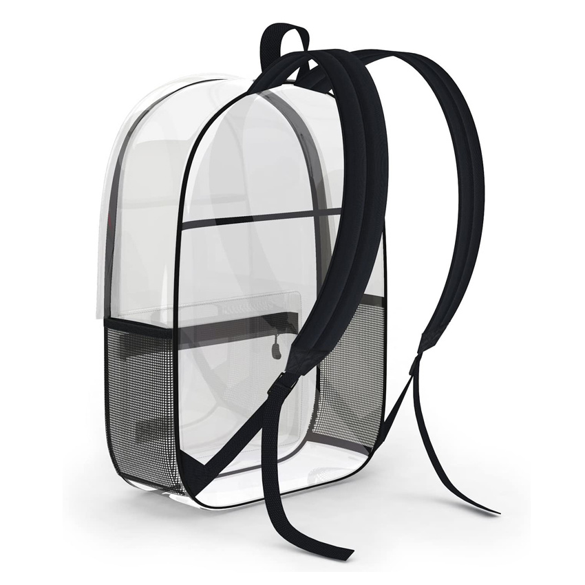 Super strapazierfähiger transparenter Rucksack Transparente Schultaschen Bester Reise-Tagesrucksack Stilvoller Tagesrucksack