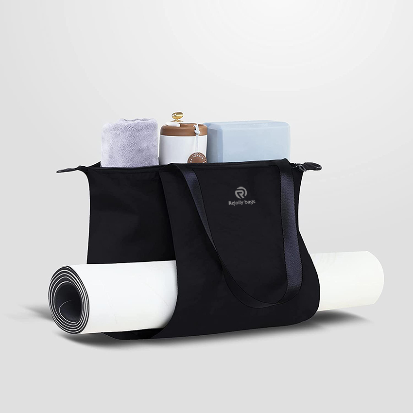 Mehrere Taschen, wasserdicht, leicht, Yoga-Tasche mit Yogamattenträger, 2-Wege-Tragetasche für Damen, Sporttasche RJ196178