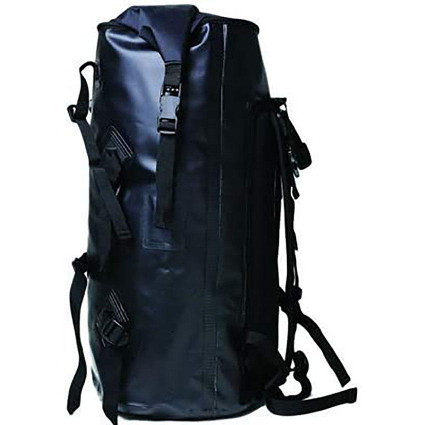 Wasserdichter Outdoor-Rucksack, schwarz, strapazierfähig, mit Rollverschluss, Dry Bag RJ228390