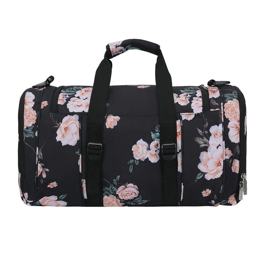 Pfingstrose Sports Duffel Gym Bag Woman Tote Bag Gepäcktaschen mit großer Kapazität