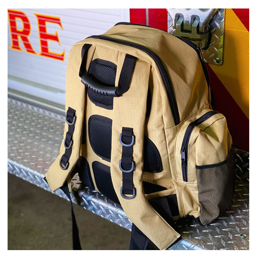 Großer strapazierfähiger Outdoor-Rettungsrucksack, Rucksack für Feuerwehrausrüstung