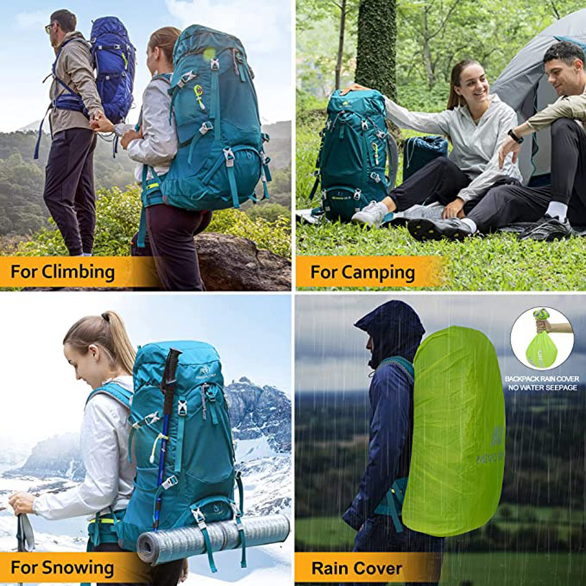 80L Bergsteigen Camping Rucksack für Outdoor-Reisetasche