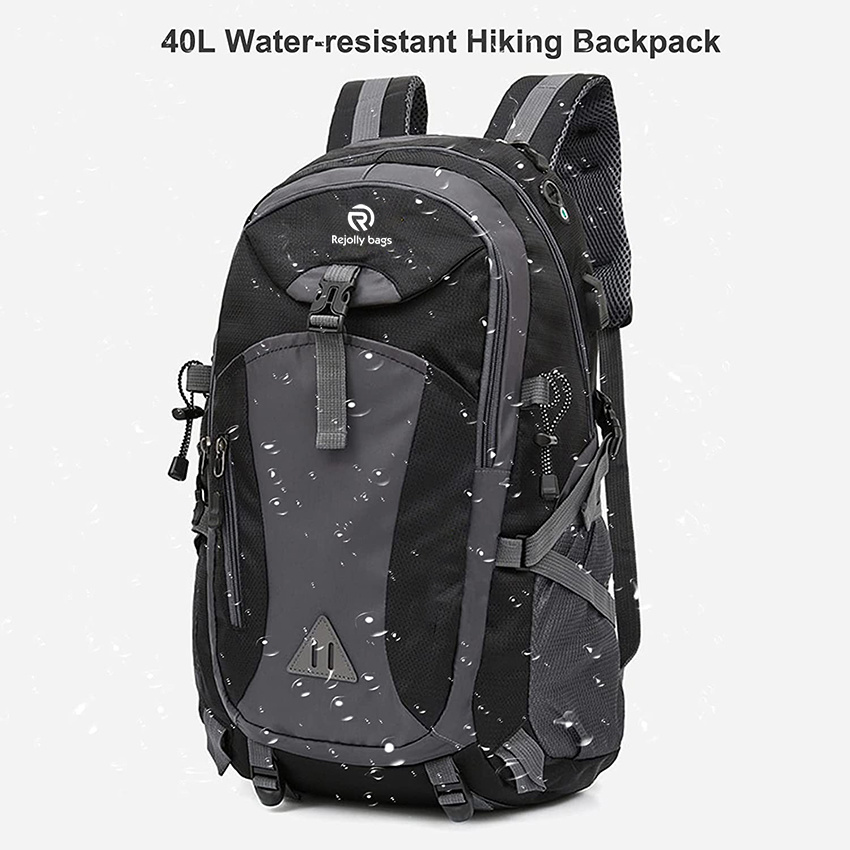 Outdoor 40L Wanderrucksack für Männer Frauen Wasserdichter leichter kleiner Reiserucksack