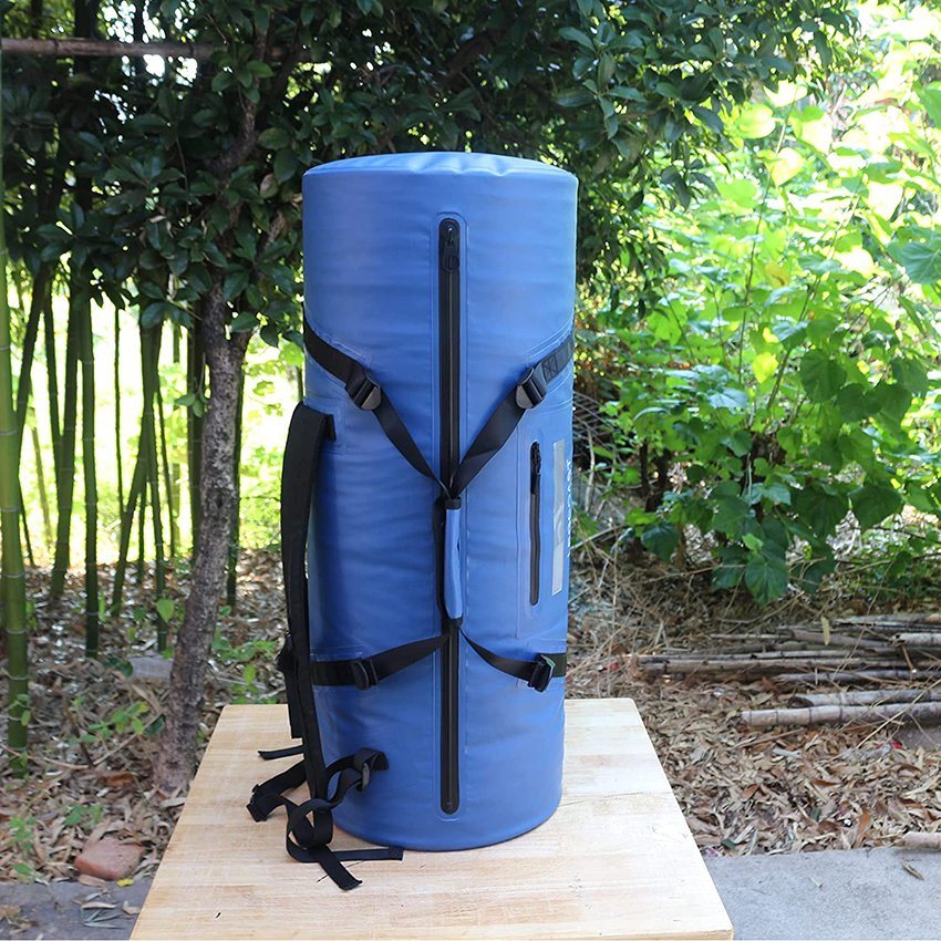 Wasserdichter 80-Liter-Rucksack mit großem Fassungsvermögen und luftdichtem Reißverschlussbeutel