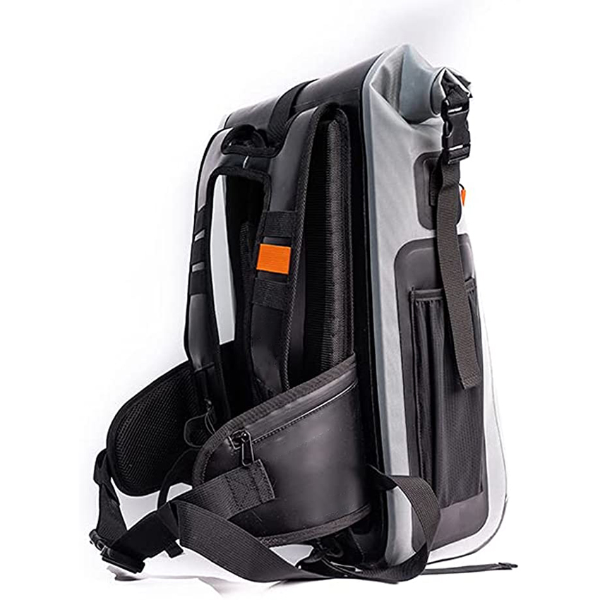 Strapazierfähiger, wasserdichter Rucksack, strapazierfähige Rolltop-Trocken-Designertasche RJ228344