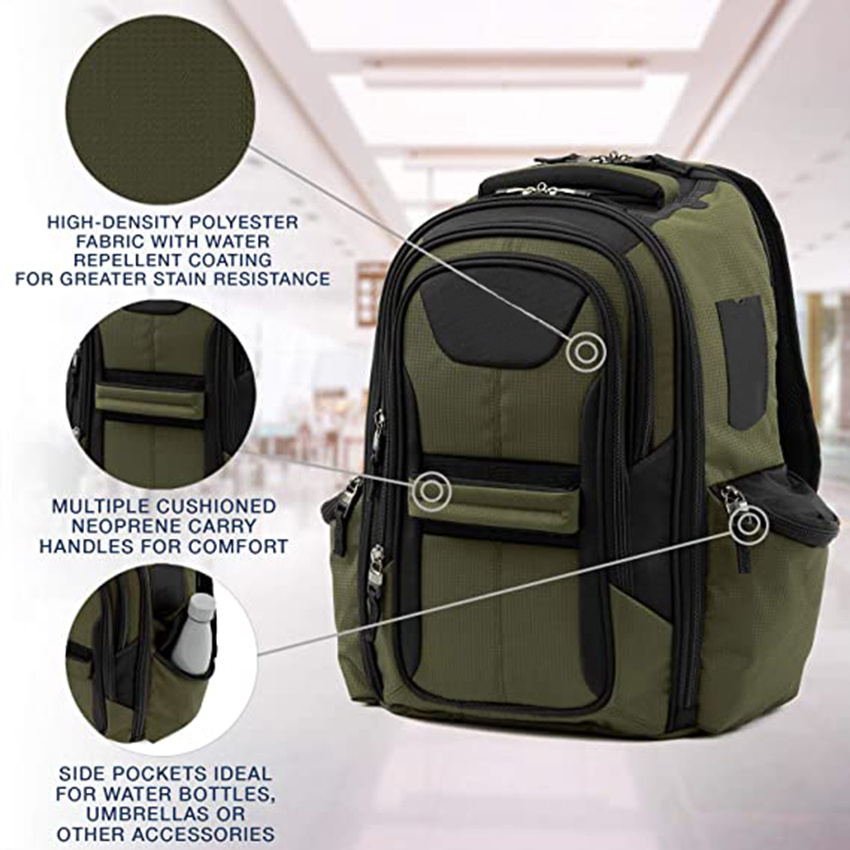 Designer Travel Professional Leichter Rucksack Multifunktionaler Schul-Laptop-Hüllen-Rucksack