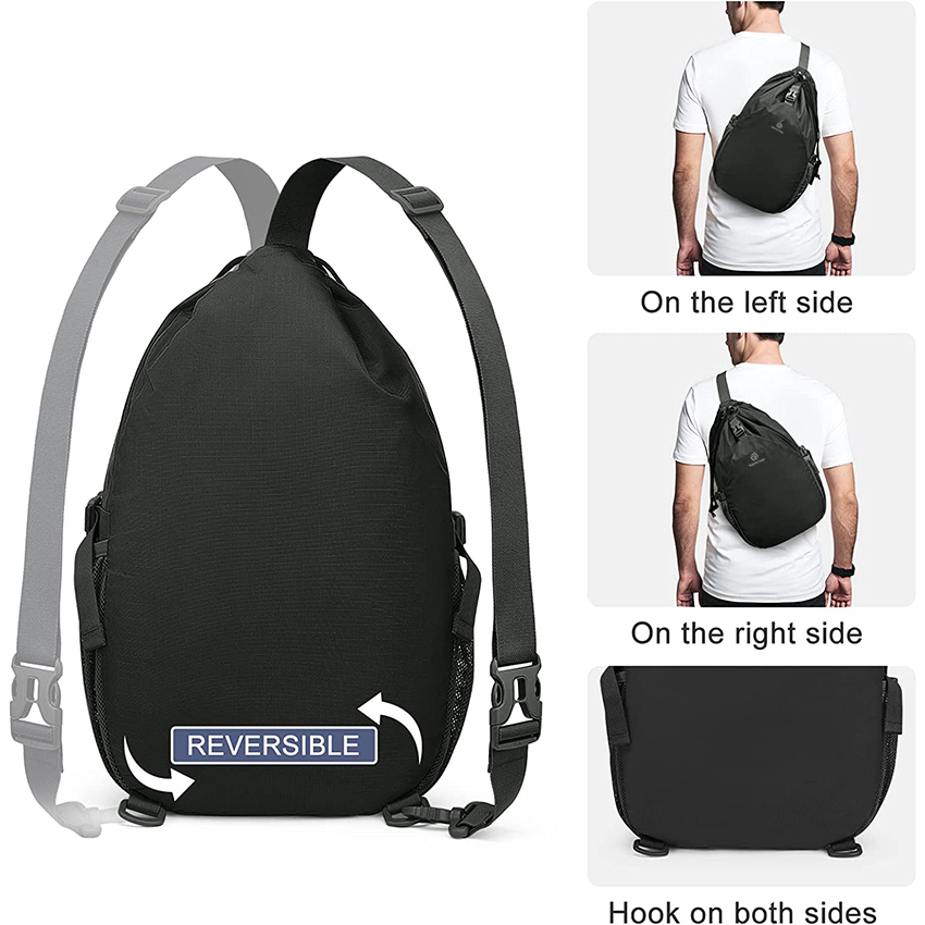 15L Umhängetasche mit Kordelzug, Rucksack für Outdoor-Reisen, faltbar, für Fitnessstudio, Sport, RJ196179