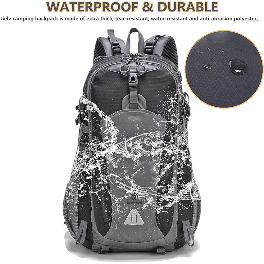 Rucksack 45L Wasserdicht Camping Rucksäcke Tagesrucksack Leicht Outdoor Sport Reise Sporttasche RJ196196